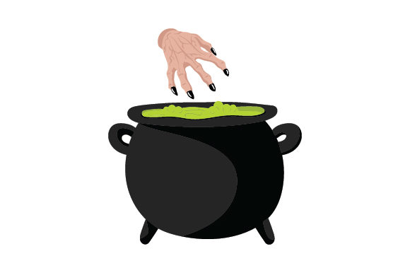 Download Witch Hand with Cauldron - Premium Bundle